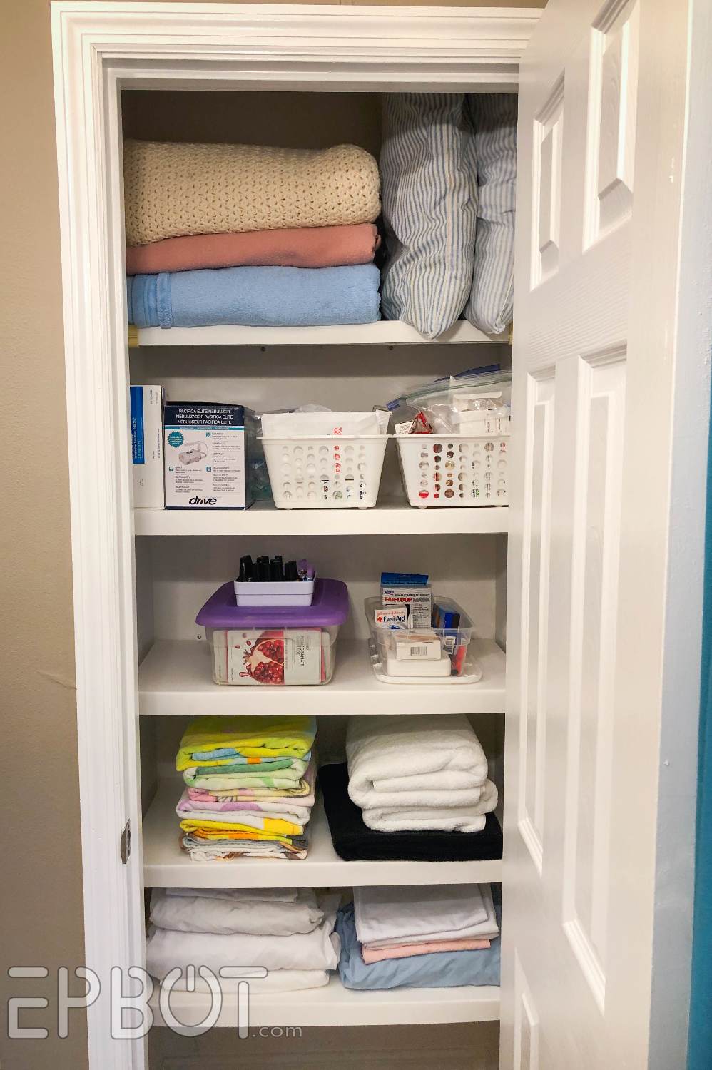 EPBOT Transform Your White Wire Shelving With This One Quick Trick!