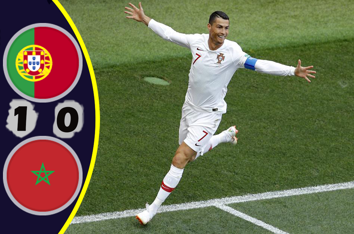 Video Portugal 10 Morocco Goal & Highlights World Cup Russia 2018