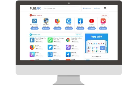 Pure APK - Responsive Blogger Template Premium Free Download in 2021