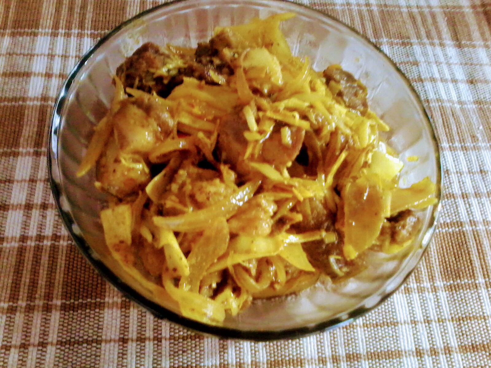 Pork with dry bamboo shoots