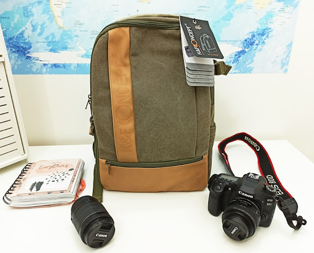 Zaino Fotocamera K&F Concept Grande - Per DSLR, Drone E Laptop - Foto 4