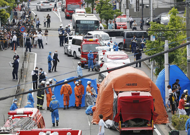 Ataque con arma blanca en Japón deja 19 heridos
