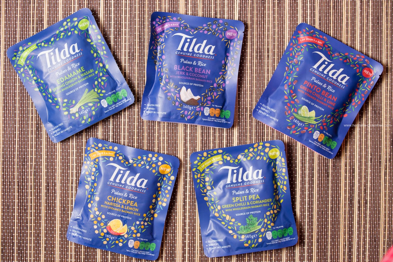 Hannah's Gluten Free NEW! Tilda Pulses and Rice Pouches Haul*