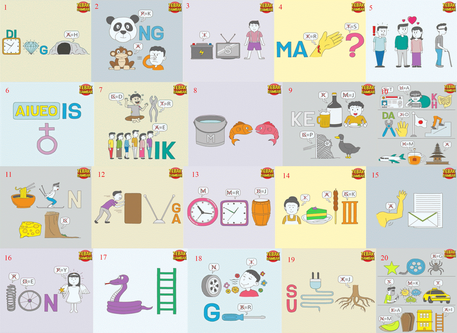 Kunci Jawaban Tebak Gambar Level 48 - Guru IPS