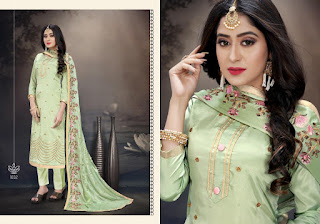 Rani Trendz Harpreent Heavy Silk Crape Salwar Kameez 