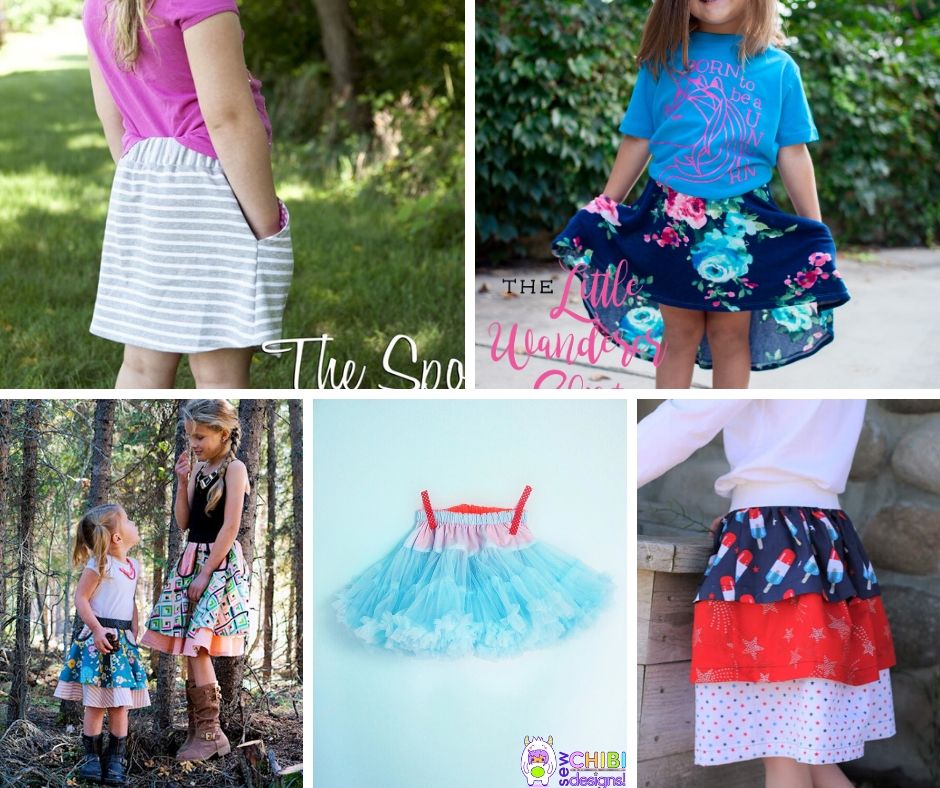 33+ Free Girls Skirt Pattern To Sew - LynnsayCaelean