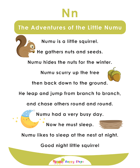 The Adventures of the Little Numu Alphabet Stories