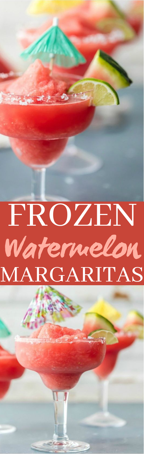 Frozen Watermelon Margarita #drinks #alcohol