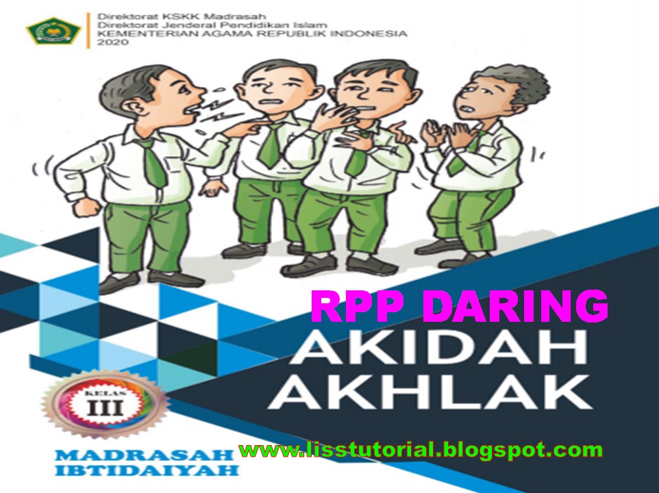 Contoh RPP Daring  Akidah Akhlak
