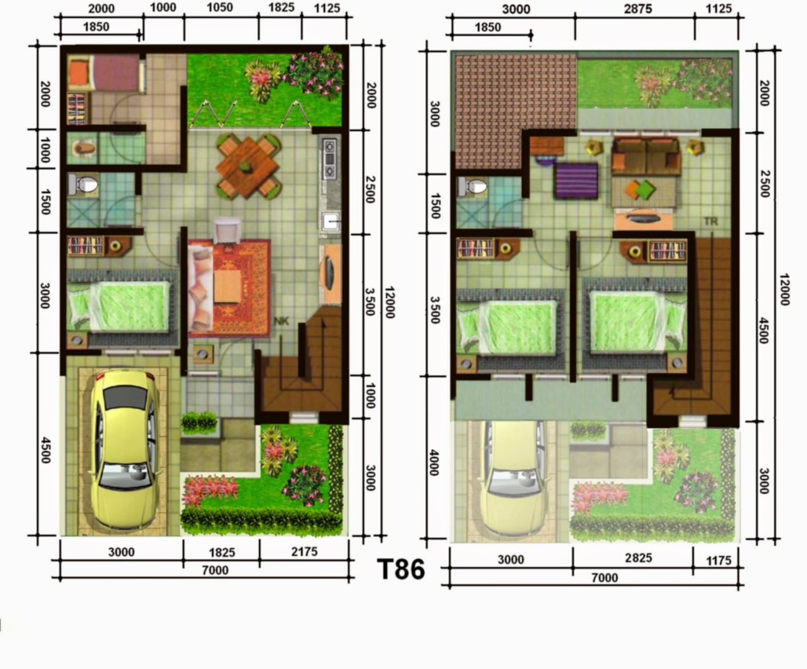65 Desain Rumah Minimalis Luas Tanah 72 Desain Rumah Minimalis Terbaru