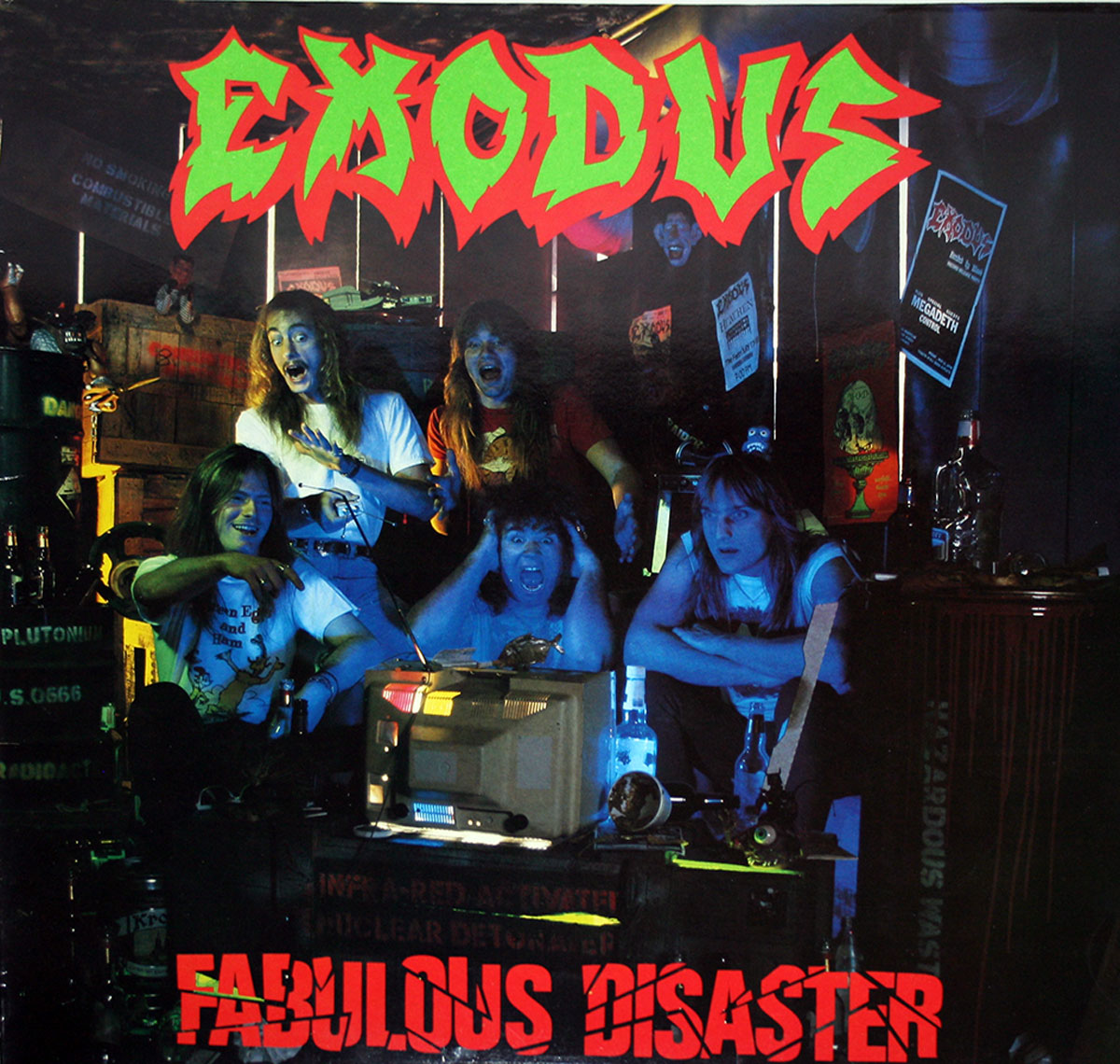 Classic Rock Covers Database Exodus Fabulous Disaster (1989)