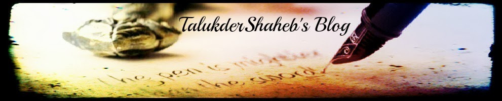 TalukderShaheb's  Blog
