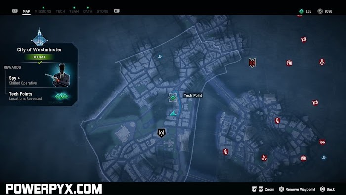 看門狗 自由軍團 (Watch Dogs Legion) 全科技點數位置與收集攻略