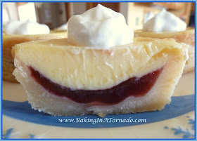 Lemon Raspberry Mini Pies | www.BakingInATornado.com | #recipe #pie