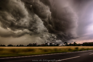 Wetterfotografie Gewitterfront Sturmjäger Nikon