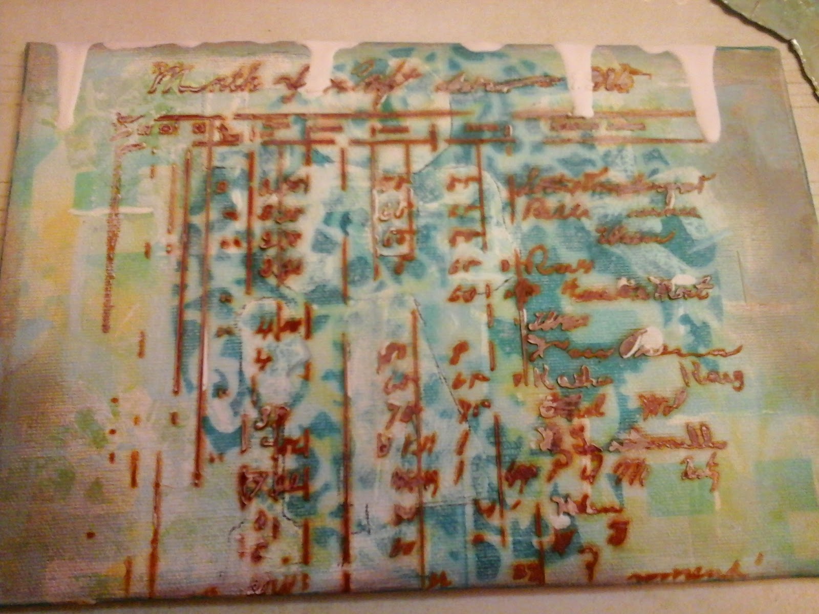 Mixed Media Blog Mixed Media Layering Backgrounds