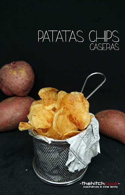 PATATAS CHIPS CASERAS