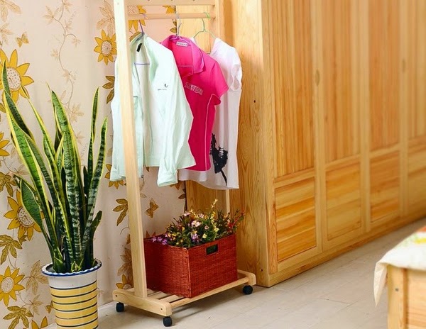 Decorated Hangers in Bedroom