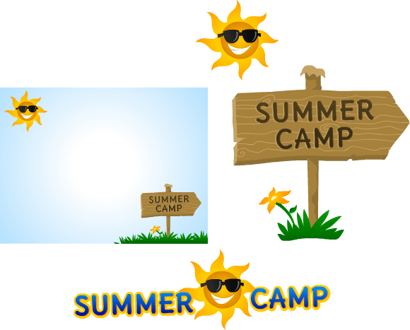 clipart summer camp - photo #4