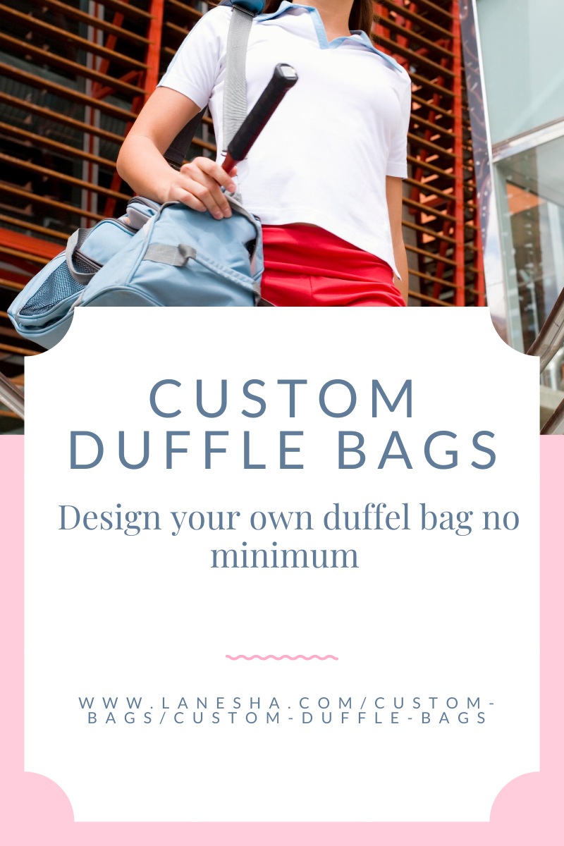 design your own duffle bag