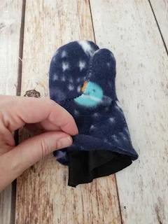 how to sew a mitten