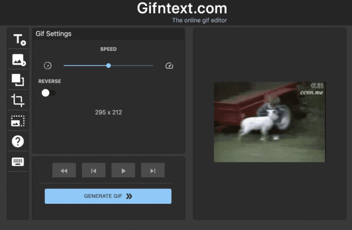 เพิ่มข้อความและรูปภาพเคลื่อนไหวไปยัง GIF ของคุณโดยใช้ GIFnText