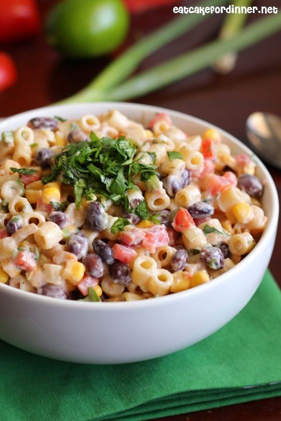 Mexican Pasta Salad Delicious Dessert Mom