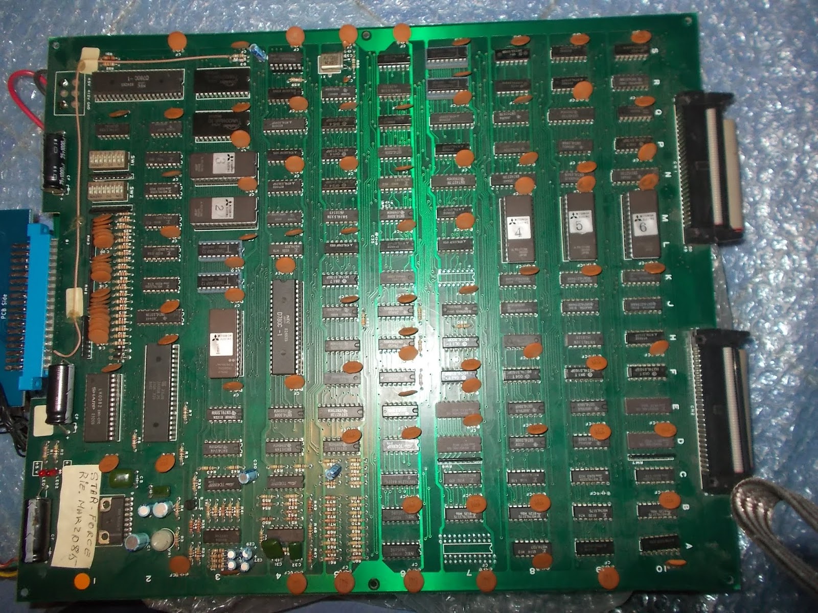 Caius Arcade Repairs & Engineering Star Force (bootleg) repair log