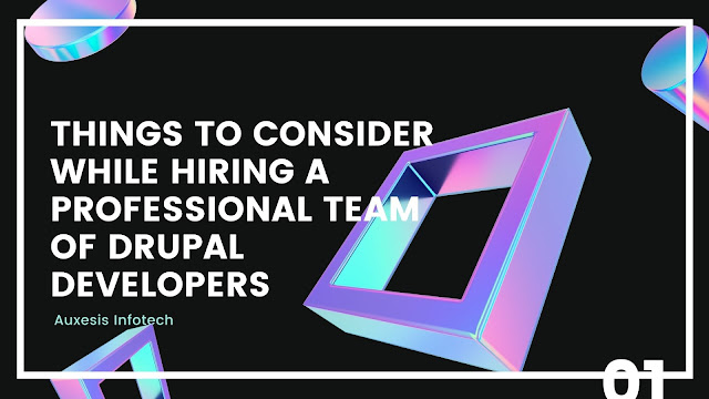 Things To Consider While Hiring A Professional Team Of Drupal Developers