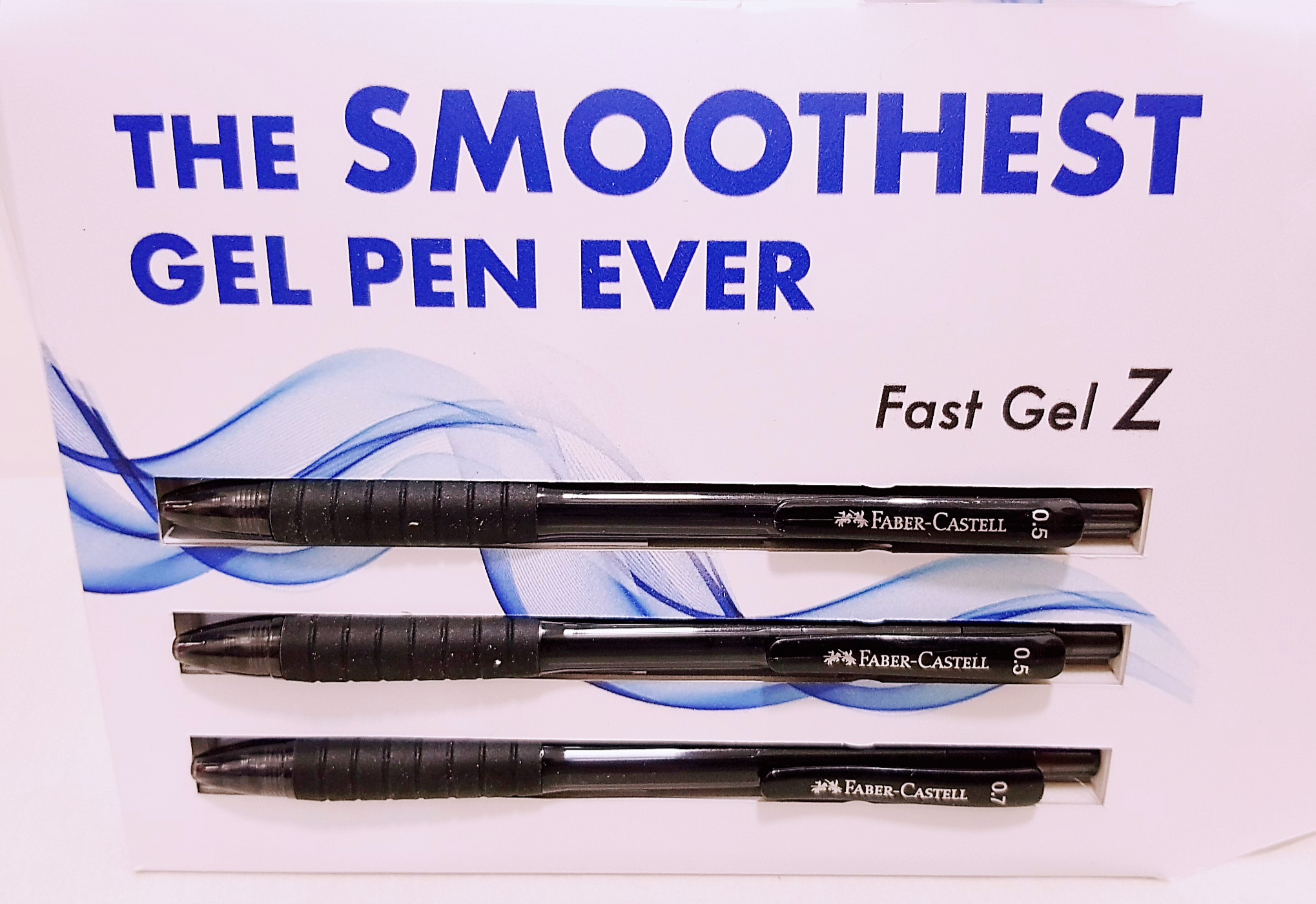 Christy's Blog FaberCastell’s Smoothest Gel Pen Fast GEL Z Takes