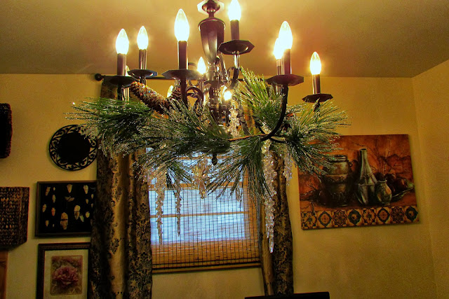 Christmas Holiday Rustic Dining Room