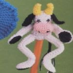 patron gratis vaca amigurumi | free pattern amigurumi cow