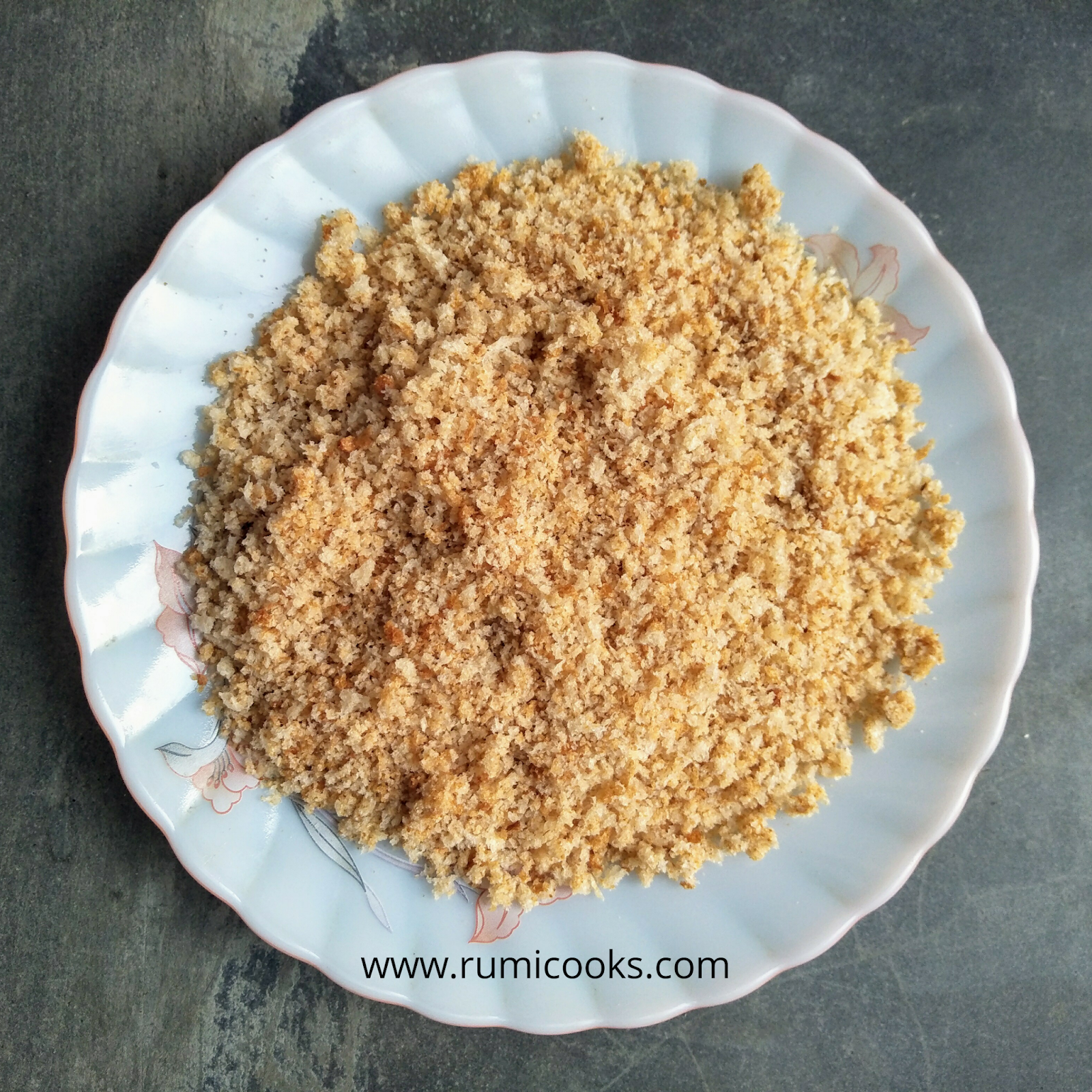 How to make Bread Crumbs without using Oven