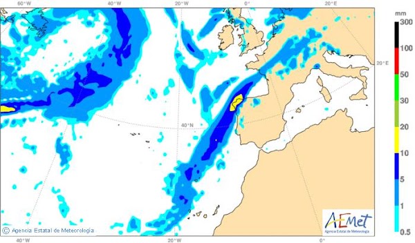Se espera lluvia con tormentas en Canarias 30 marzo Se espera lluvia con tormentas en Canarias 30 marzo