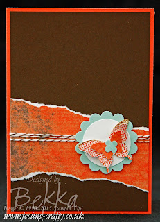 Calypso Coral Butterfly Card by Stampin' Up! Demonstrator Bekka Prideaux - get everything you need for this card here.