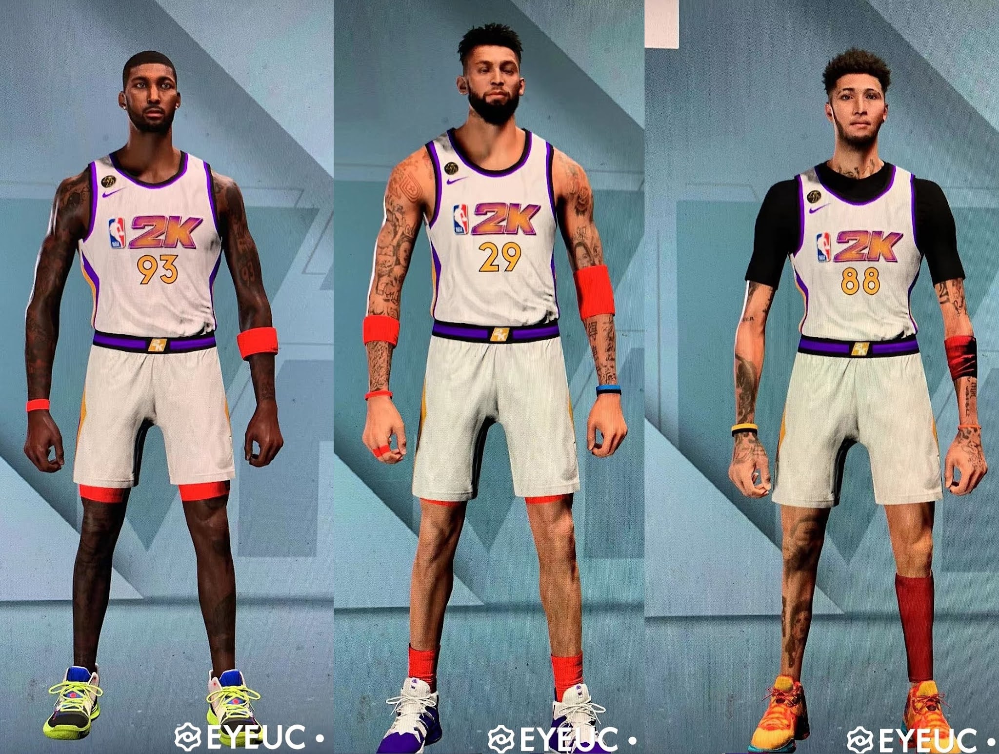 NBA 2K22 Personal Cyberfaces Pack (MyPLAYER) by OPT