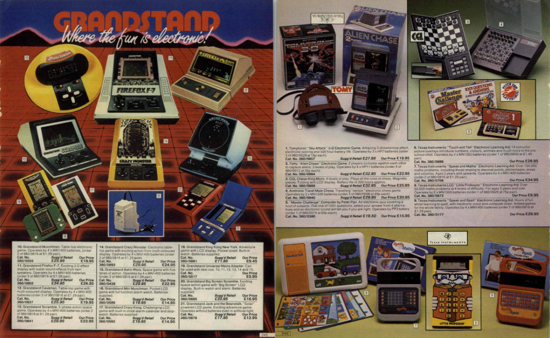 🕹️🎮 The Argos Catalogue & Video Games in the 1970s, 80s & 90s A Trip