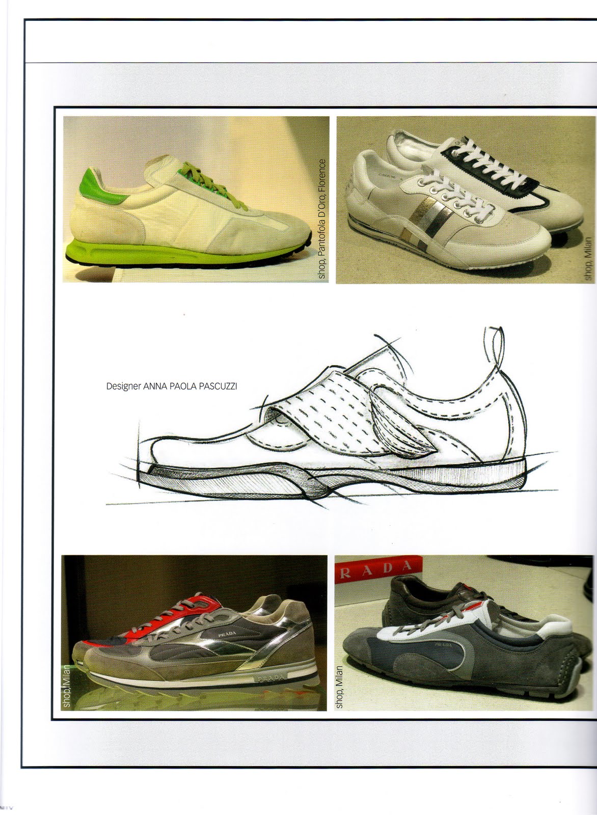 Italian Shoe Design Services Published Men shoes illustrations