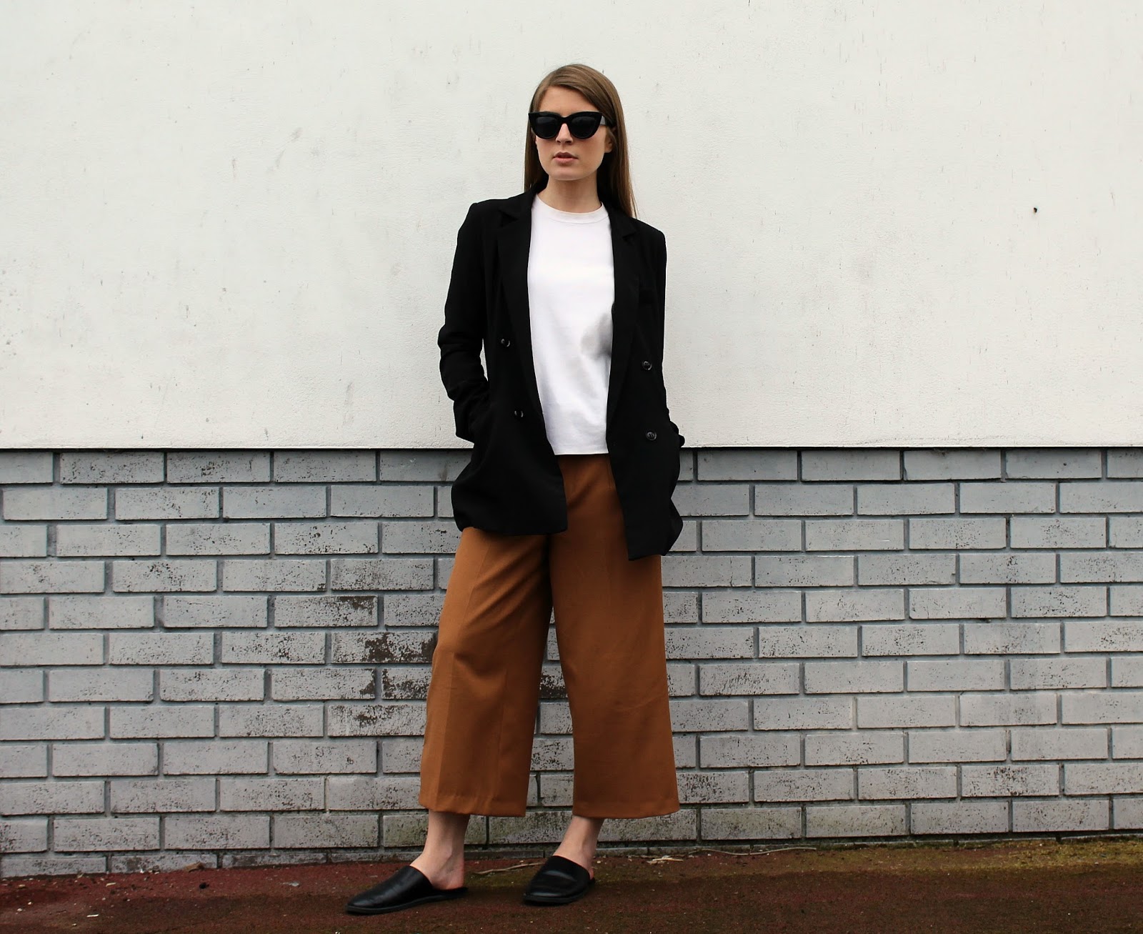 Culottes and Blazer for a Relaxed Tailored Look | Style Trunk
