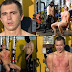 #RusStraightGuys - Torso whipping for Russian muscular Egor 23 y.o.