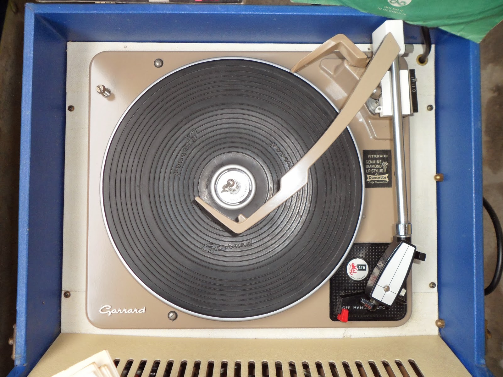 Dansette Workshop: Blue Dansette Hi-Fi