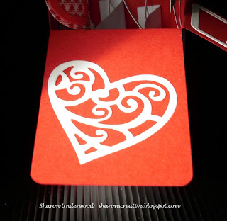 Sharon's Creative Essence: Valentine Box Card