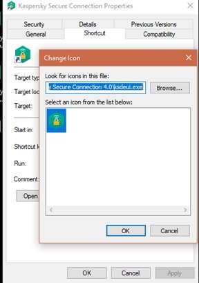 Иконки в Windows 10
