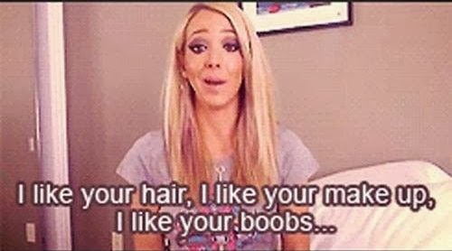 Jenna Marbles ponders the meaning of being a girl randommusings.filminspector.com