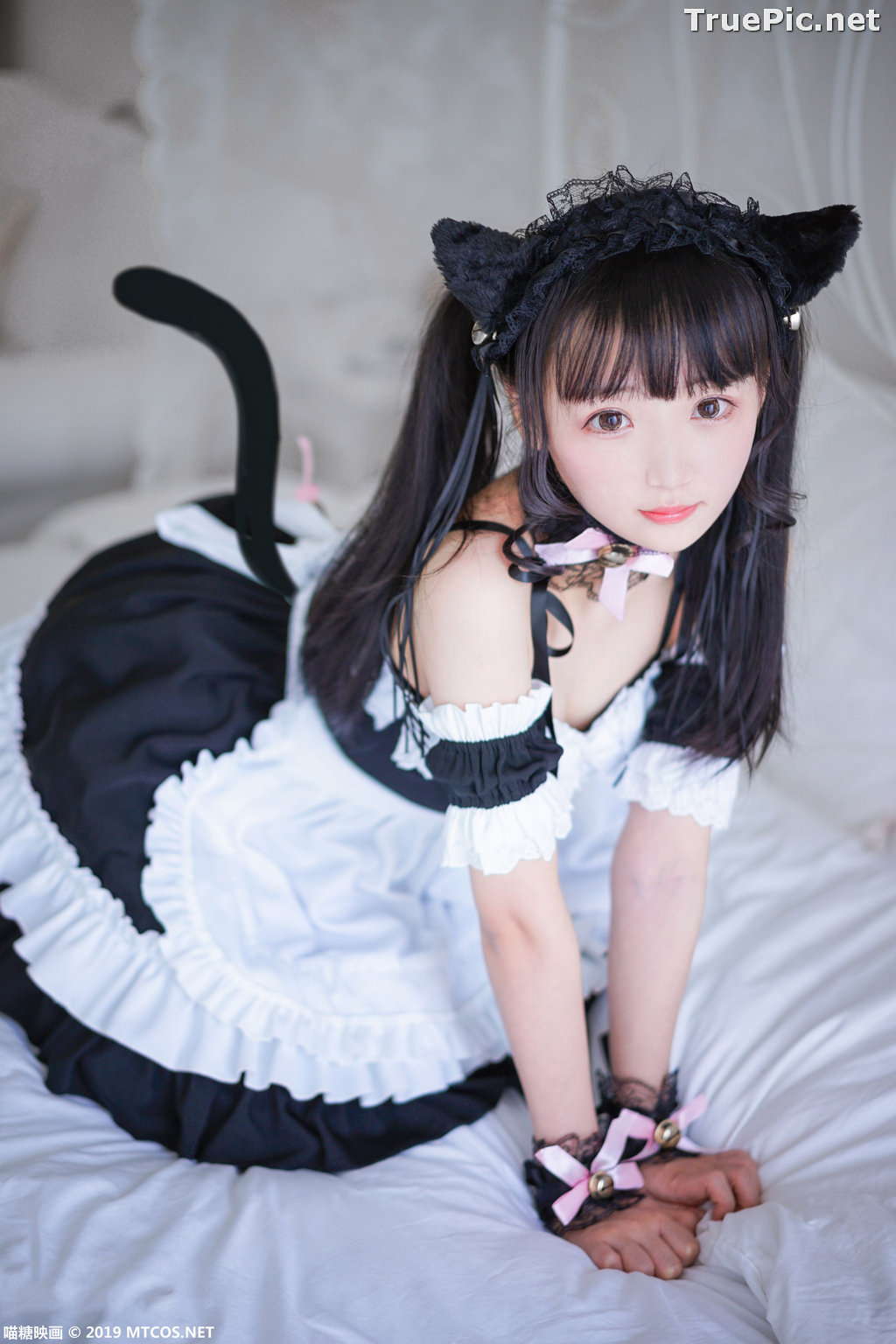 Image [MTCos] 喵糖映画 Vol.051 - Chinese Cute Model - Lovely Maid Cat - TruePic.net - Picture-23