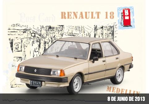los carros más queridos de colombia, renault 18 gtl 1986, renault 18 gtl 1:43