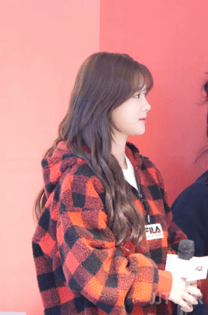 김유정 휠라 행사 미모