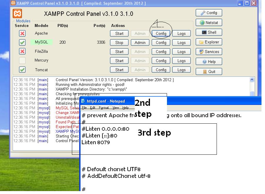 How To Change Port In Xampp