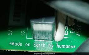 Made on earth by Humans Made on earth by Humans
