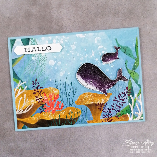 Stampin' Up! Whale in Time DSP